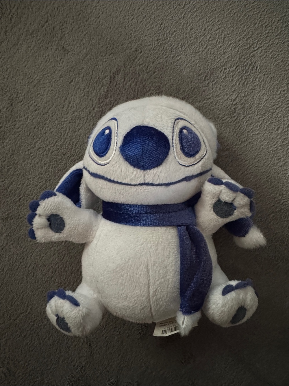 NWOT Disney Stitch White & Blue Plush